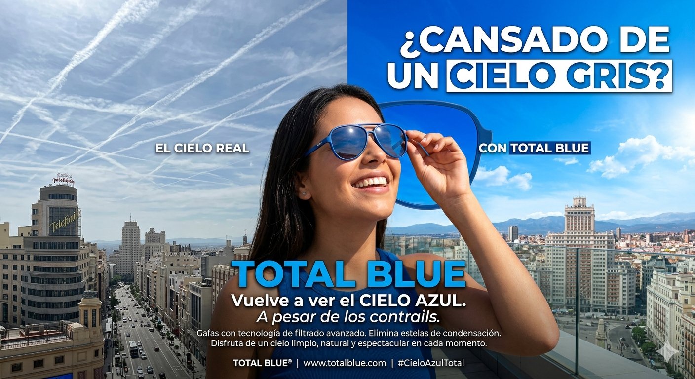 Material divulgativo Total Blue.